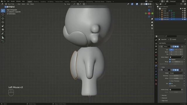 3D Fox Character Modeling | Blender Tutorial for Beginners [RealTime] смотреть онлайн