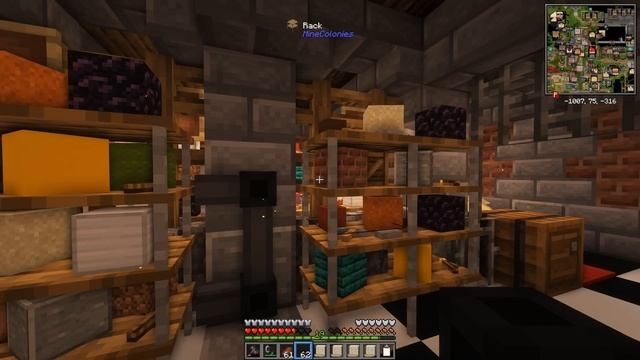 Better Minecraft: MineColonies #71 - SIMPLE STORAGE & SCROLLS смотреть онлайн