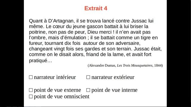 Exercice sur les narrateurs et points de vue смотреть онлайн
