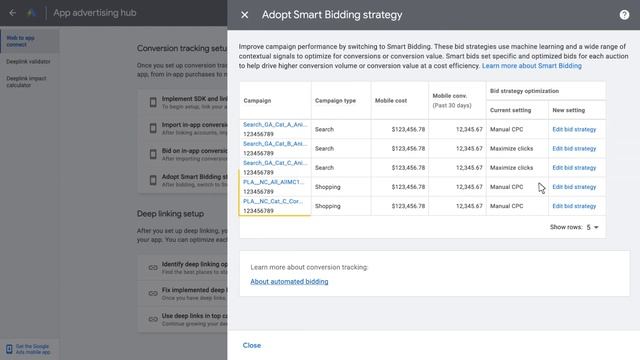 Google Ads Tutorials: Web to App Connect: App Conversion Tracking, Bidding and Deep Linking смотреть онлайн