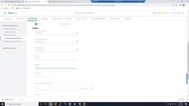 Cisco Identity Services Engine: Certificates Signed by Internal Microsoft Certificate Authority смотреть онлайн