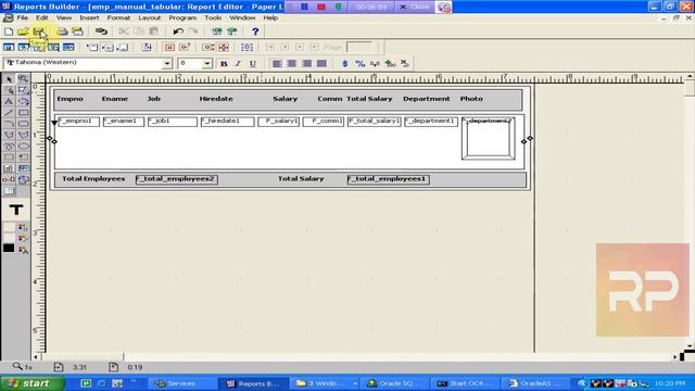 Oracle Reports Builder Tutorials lecture 23 смотреть онлайн