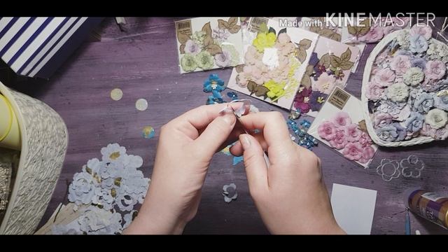 Скрапбукинг/цветы из бумаги смотреть онлайн