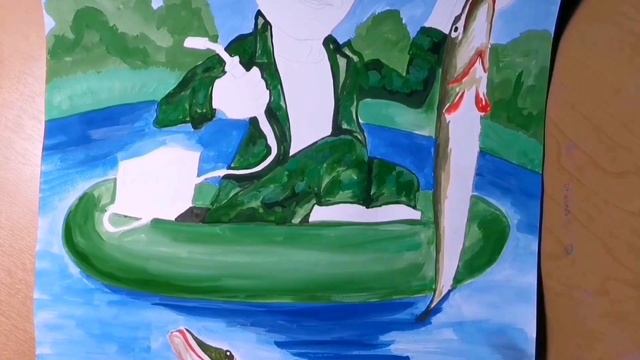 Шарж, рыбак с щуками смотреть онлайн
