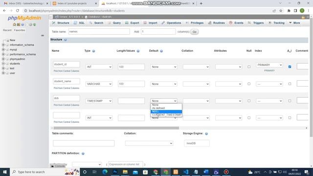 1 Create Database using APACHE XAMPP смотреть онлайн