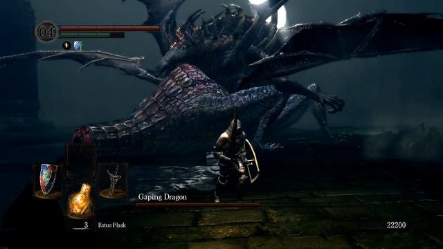 Dark Souls: Gaping Dragon Tail Cut And Kill смотреть онлайн