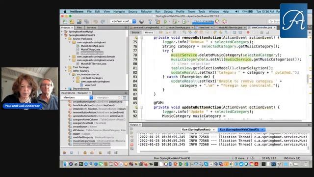 Paul Anderson & Gail Anderson - Front and Center! JavaFX with Spring Boot смотреть онлайн