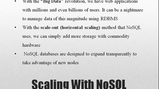 What is NoSQL - eduonix.com смотреть онлайн