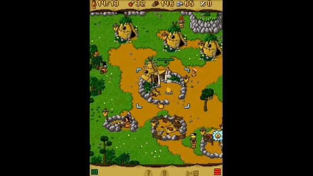 Prehistoric Tribes #1 - Tutorial - GamePlay Java Game смотреть онлайн