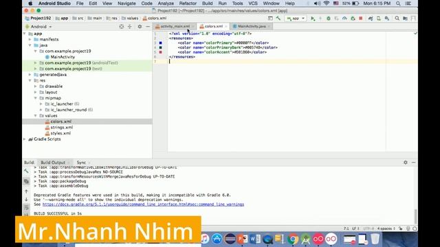 Mobile Application by Android: Change title and Icon смотреть онлайн