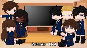 Past umbrella academy react to Five| ft him | Gacha club￼