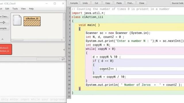 ICSE Class 9 - Java Programming M iii - Counting 0 in a Number смотреть онлайн