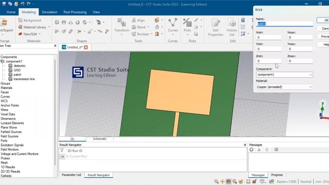 Создание патч антенны в CST STUDIO SUITE. Лекция смотреть онлайн