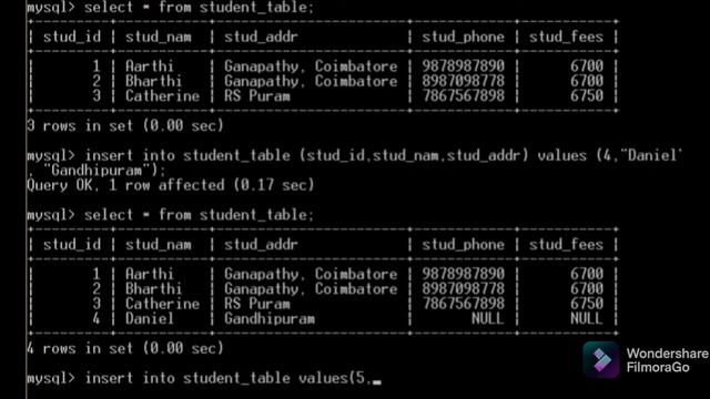 CLASS 12 computer science | SQL DML statement #sql #insert #update #delete смотреть онлайн