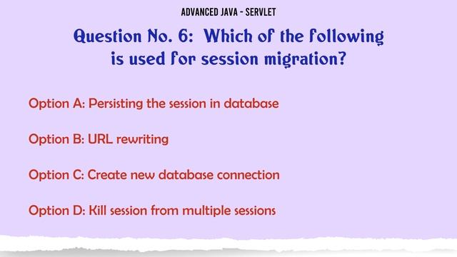MCQ Questions Servlet with Answers смотреть онлайн