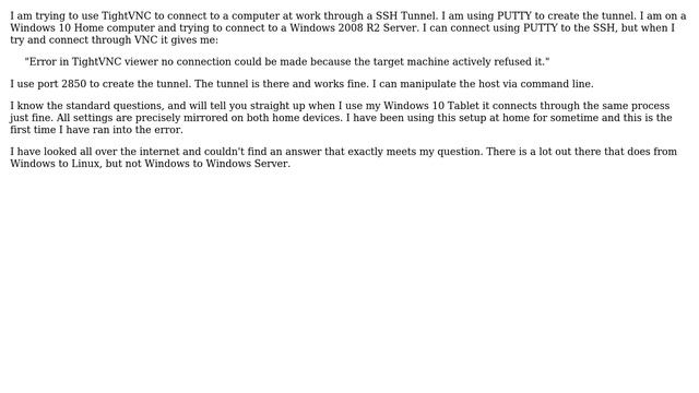 TightVNC "Actively refused connection" (2 Solutions!!) смотреть онлайн