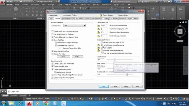 AUTOCAD -Initial Draft Settings #How to change White screen to Black? смотреть онлайн