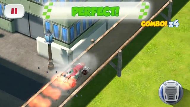 Disney PIXAR CARS Mini Racer Gameplay #19 - Chick Hicks Vs Long Drag Racing смотреть онлайн