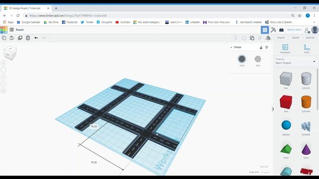 Tinkercad Neighborhood Design- Part 1 смотреть онлайн