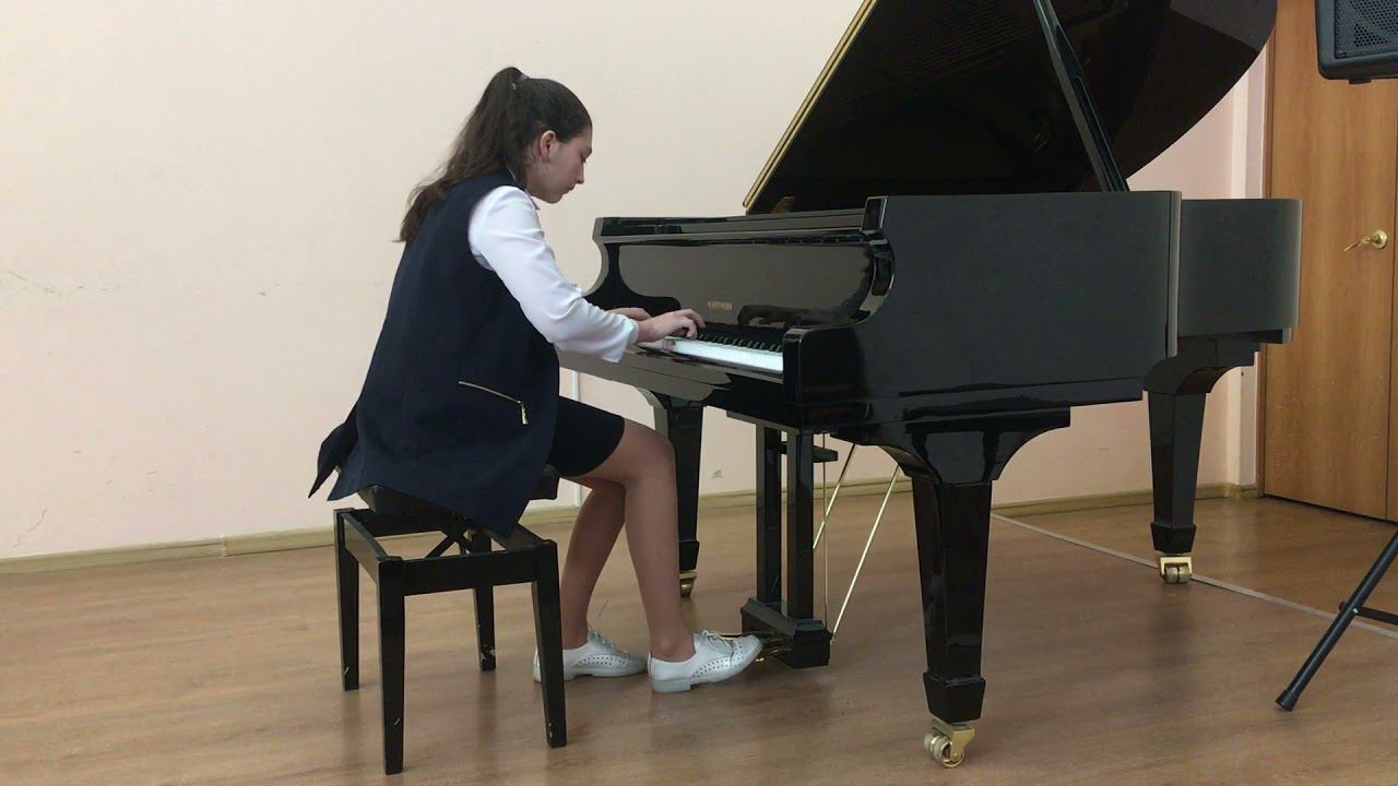 Сухова Наталия, 6 класс, Гайдн Й., Соната, I часть, G-dur, Купревич В., Элегическая серенада. смотреть онлайн