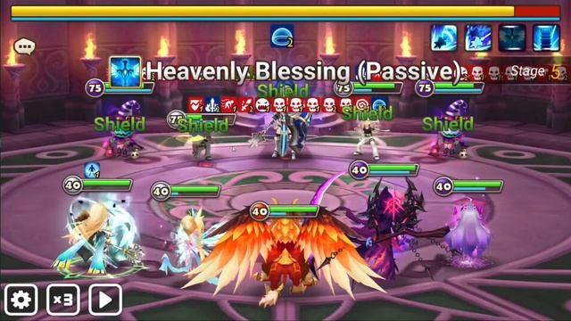 TOA HELL AUGUST 2021 27 STARS Stage 1- 9. Summoners War смотреть онлайн