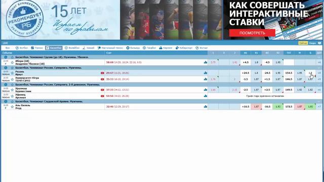стратегия ставок на тотал в баскетболе смотреть онлайн
