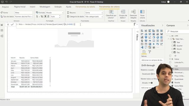 KPIs: O QUE SÃO E COMO CRIÁ-LOS NO POWER BI I Dicas de Power BI #Ep10 смотреть онлайн