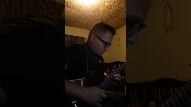 Playing with backing track (Charvell Desolation Skatecaster 1, Line 6 POD HD500, Marshall MG50DFX) смотреть онлайн