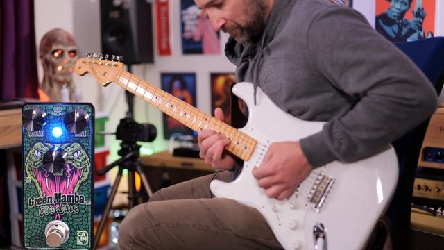 Caline Green Mamba Review | Great Blues Tone on a Budget! смотреть онлайн