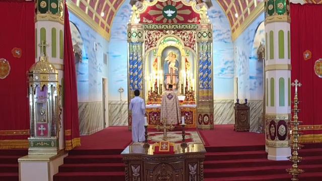09-02-2021 Ettu Nombu Day 5 Holy Qurbono смотреть онлайн