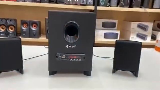 Kisonli TM6000U Subwoofer Speaker System with Bluetooth/AUX/TF Card/UDIS & Remote смотреть онлайн