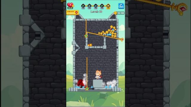 How to loot pull the pin game level 80 | Cat Game - How to Loot | #gaming #shorts #loot #enjoy смотреть онлайн