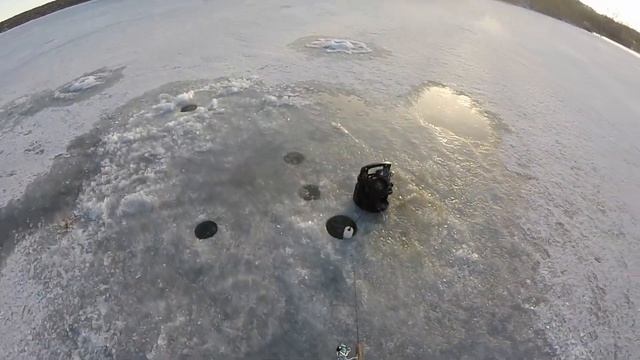 My LAST Ice Fishing Trip of the SEASON! (CATCH CLEAN COOK) смотреть онлайн