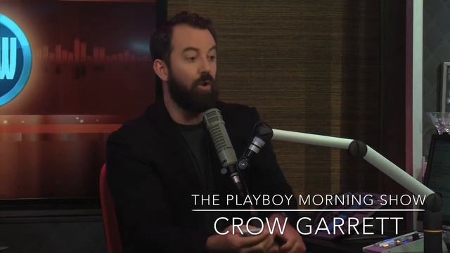 Crow Garrett on The Playboy Morning Show with Andrea Lowell & Dan Cummings смотреть онлайн