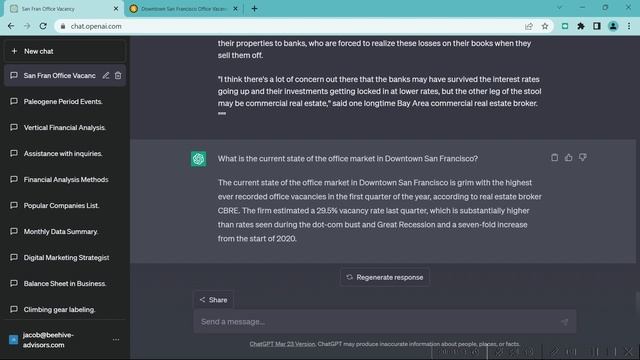 Writing Assistant: Using ChatGPT to Read an Article and Ask Questions смотреть онлайн