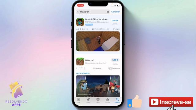 Como Baixar Minecraft de Graça no iPhone Passo a Passo (2024!) смотреть онлайн