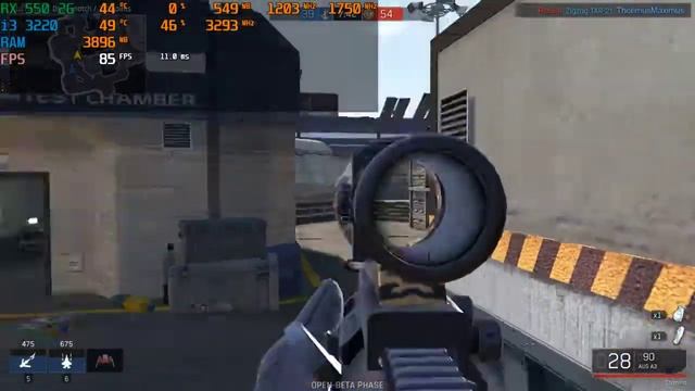 Test iron sight RX 550 e i3 3220 смотреть онлайн