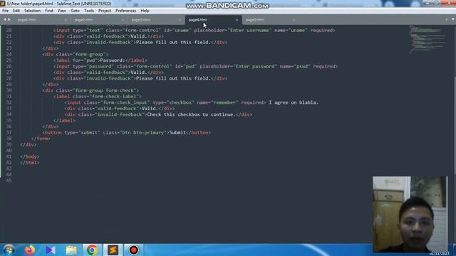 TUGAS WORKSHOP DESAIN WEB 08 BOOTSTRAP 3 смотреть онлайн
