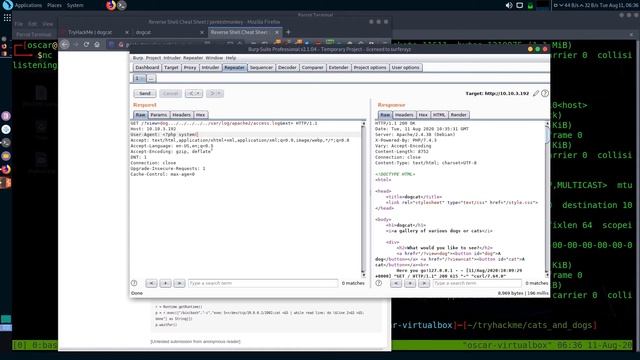 How to get Remote Code execution with Local file inclusion (LFI) || Apache Log Poisoning смотреть онлайн