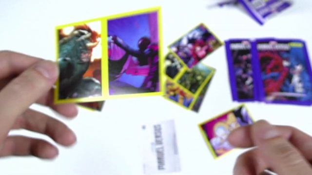 PANINI "Marvel Versus": Обзор альбома для наклеек смотреть онлайн