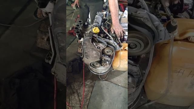 заводим ДВС кенго 1.9 после ремонта смотреть онлайн