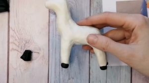 Мастер-класс "Лепим из пластилина дымковскую лошадку"