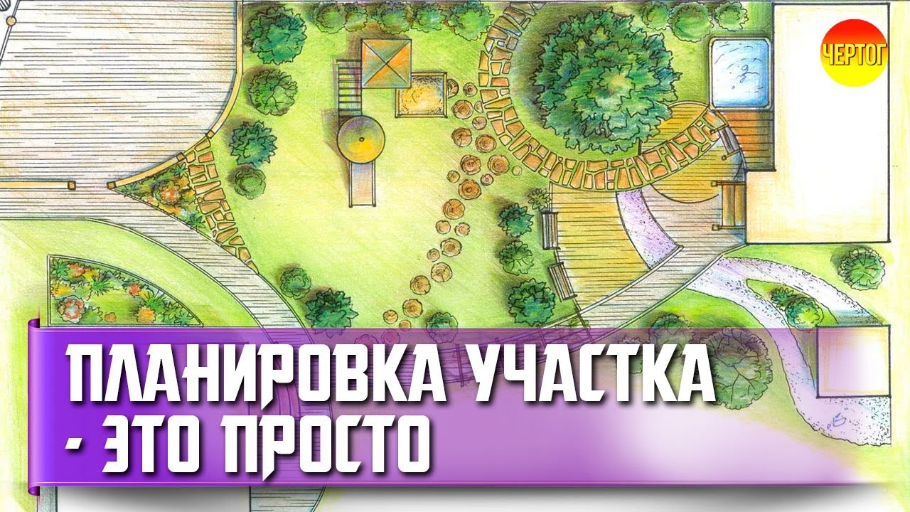 7 советов по планировке садового участка. Планировка дачного участка смотреть онлайн