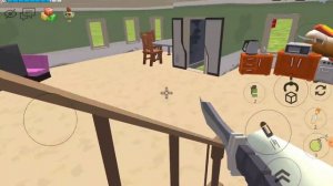 Строим дом в Чикен Ган. Chicken gun