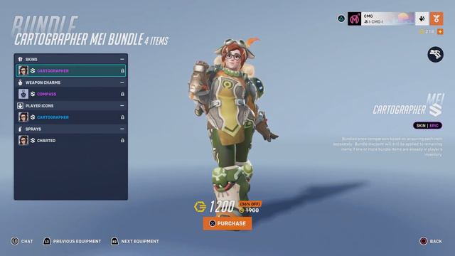 NEW OVERWATCH 2 SKINS | EPIC CARTOGRAPHER MEI + LEGENDARY KIRIKO/PHARAH SKINS смотреть онлайн