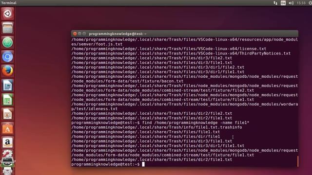 Linux Command Line Tutorial For Beginners 29 - find command смотреть онлайн