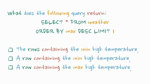 SQLite Databases Quiz - Developing Android Apps смотреть онлайн