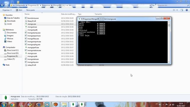MongoDB (Aula 4) - Comandos de informações das bases de dados смотреть онлайн