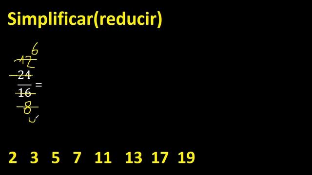 simplificar 24/16 , reducir fracciones a su minima expresion смотреть онлайн