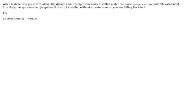 DevOps & SysAdmins: Trying to use virtualenv Django 1.4.1 (4 Solutions!!) смотреть онлайн